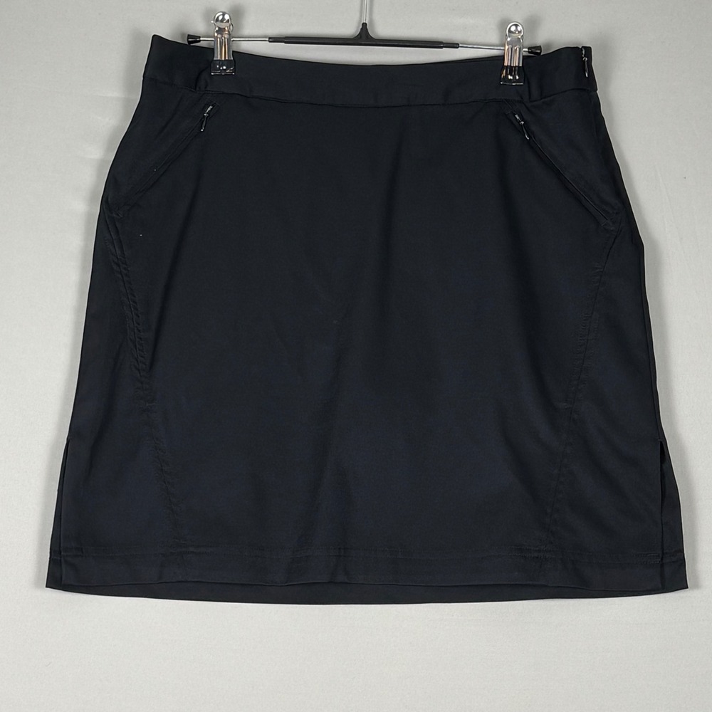 Callaway Golf Skort Women Size 8 Black NWOT Activewear Zipper Pockets